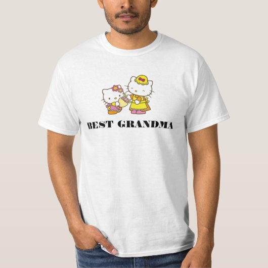 Kitty Beste Oma T-Shirt (Voorkant)