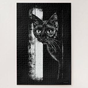 Kitty Binnen Legpuzzel