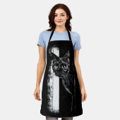 Kitty Binnen Schort (Gedragen)