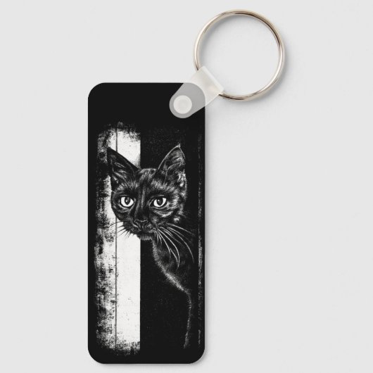 Kitty Binnen Sleutelhanger (Achterkant)