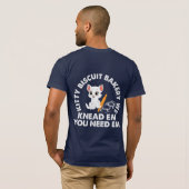 Kitty Biscuit Bakery We Kneed Em You Need t-shirt (Achterkant volledig)