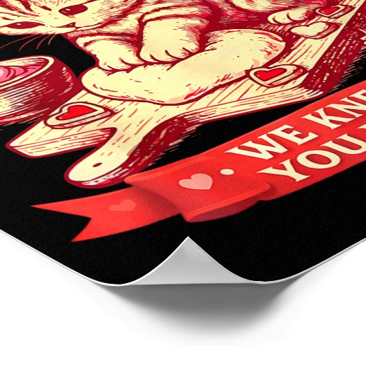 Kitty Biscuits Bakery We Knead Em You Need Em Vale Poster (Hoek)