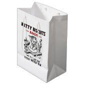 Kitty Biscuits Bakkerij Medium Cadeauzakje (Voorkant Gekanteld)