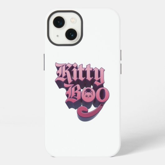 kitty boo iPhone hoesje (Achterkant)