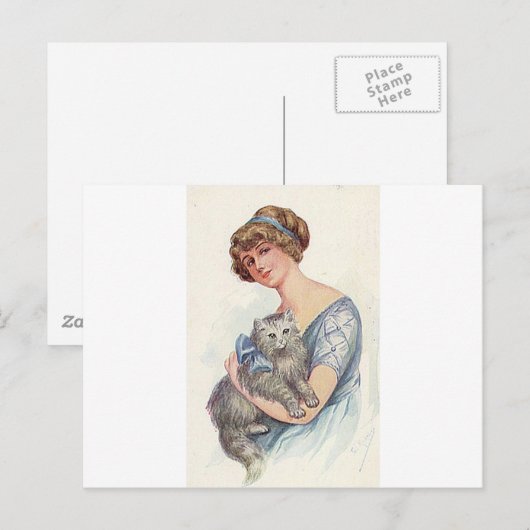 Kitty Briefkaart (Voorkant / Achterkant)