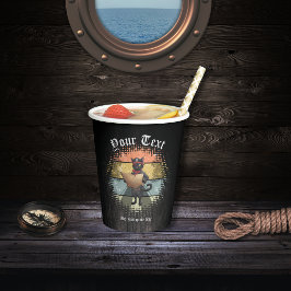 Kitty Buccaneer's Sunset Quest Papieren Bekers