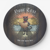 Kitty Buccaneer's Sunset Quest Papieren Bordje (Voorkant)