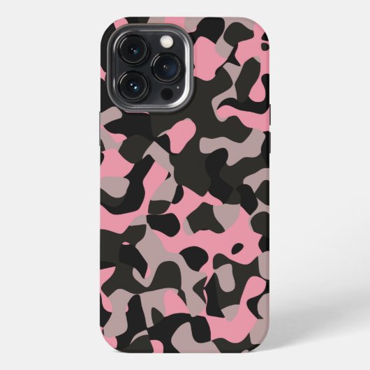 Kitty Camo iPhone Hoesje (Achterkant)