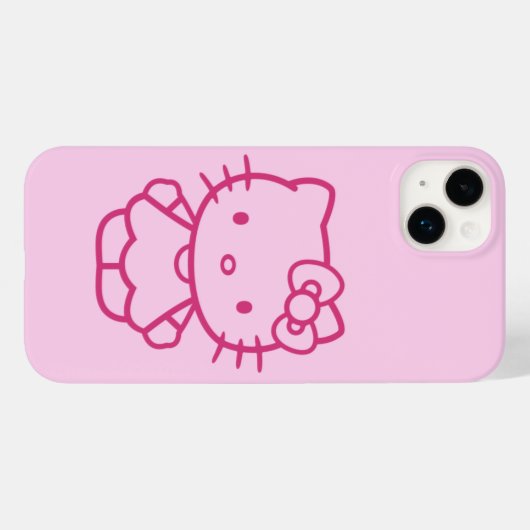 Kitty Case-Mate iPhone Case (Achterkant (horizontaal))