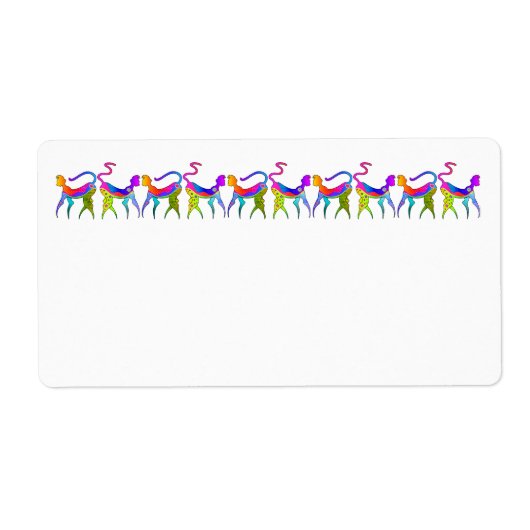 KITTY CAT ALLE ADRES, TERUGKEER- OF VERZENDETIKET ETIKET (Voorkant)