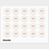 Kitty Cat Bedankt Sticker Labels Verjaardags Favor (Vel)