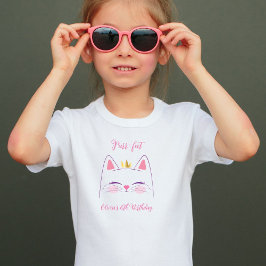 Kitty Cat Birthday Kinder Shirts