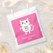Kitty Cat Birthday Party Kinder Bedankzakje (Geknipt)