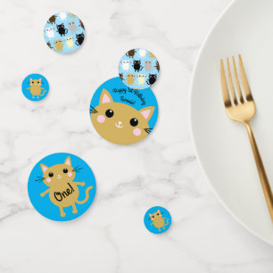 Kitty Cat Birthday Party Kinder Confetti