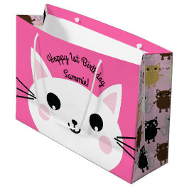 Kitty Cat Birthday Party Kinder Groot Cadeauzakje