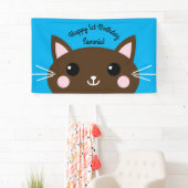 Kitty Cat Birthday Party Kinder Spandoek (Insitu)