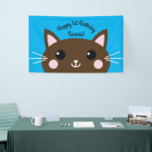 Kitty Cat Birthday Party Kinder Spandoek (Beurs)
