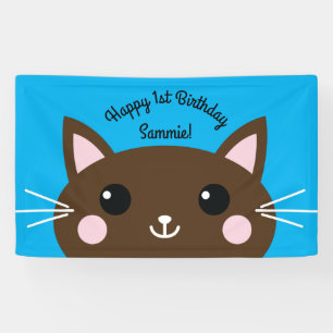 Kitty Cat Birthday Party Kinder Spandoek