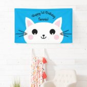 Kitty Cat Birthday Party Kinder Spandoek (Insitu)