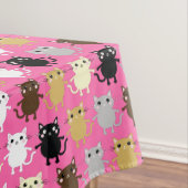 Kitty Cat Birthday Party Kinder Tafelkleed (Voorbeeld)