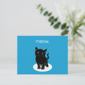 Kitty Cat Briefkaart (Staand voorkant)