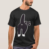 Kitty Cat Butt T-shirt (Voorkant)