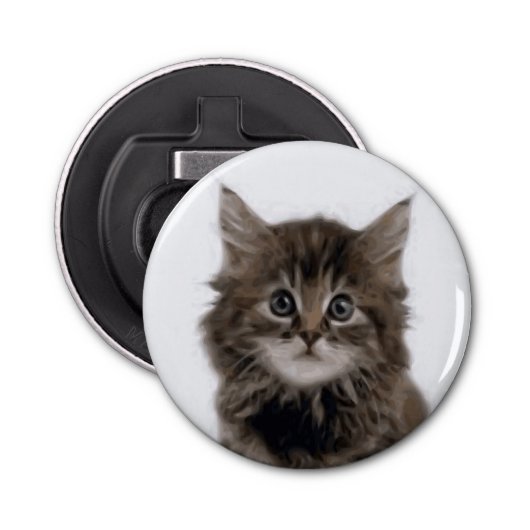 KITTY CAT BUTTON FLESOPENER (Voorkant)