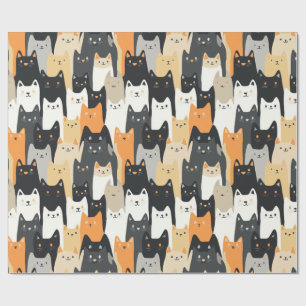 Kitty Cat-camo Cat Camo Inpakpapier