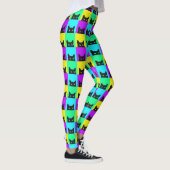Kitty Cat Colorful Block Leggings (Rechts)