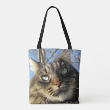 Kitty Cat Custom All-Over-Print Canvas tas