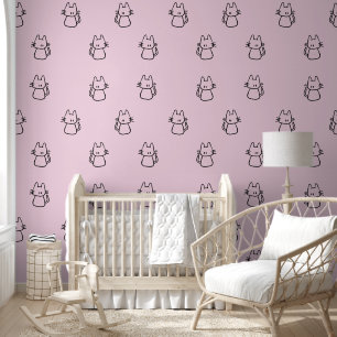 Kitty Cat Design Behang