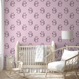 Kitty Cat Design Behang