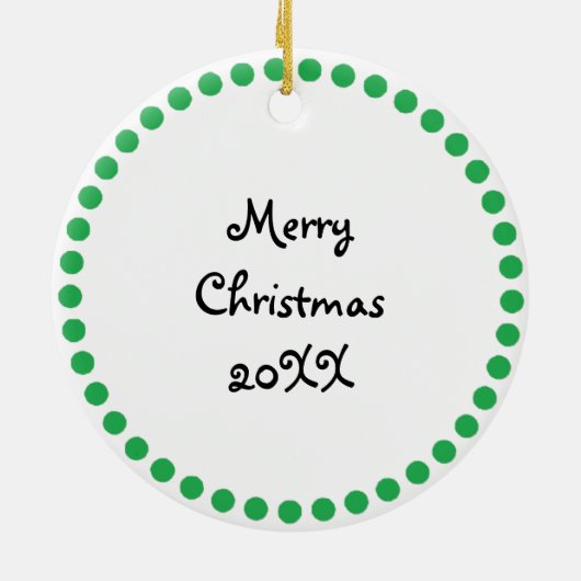 Kitty Cat drink Boba Tea Keramisch Ornament (Achterkant)