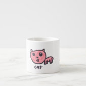 Kitty Cat Espresso Cup Espresso Kop (Voorkant)