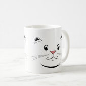 Kitty Cat Face Koffiemok (Voorkant rechts)