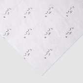 Kitty Cat Face Tissuepapier (Detail)