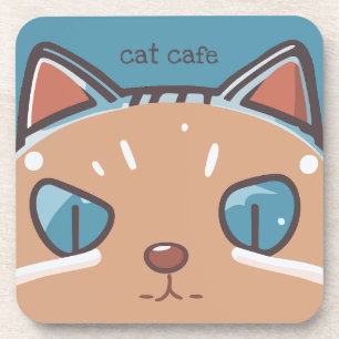 Kitty Cat Faced Bier Onderzetter