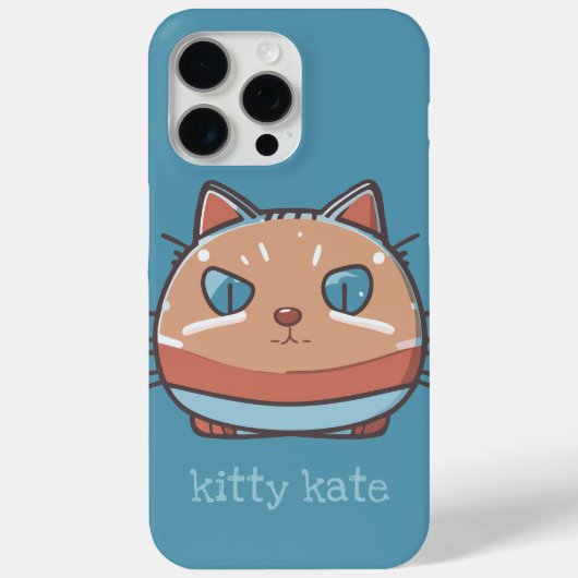 Kitty Cat Faced Case-Mate iPhone Case (Achterkant)