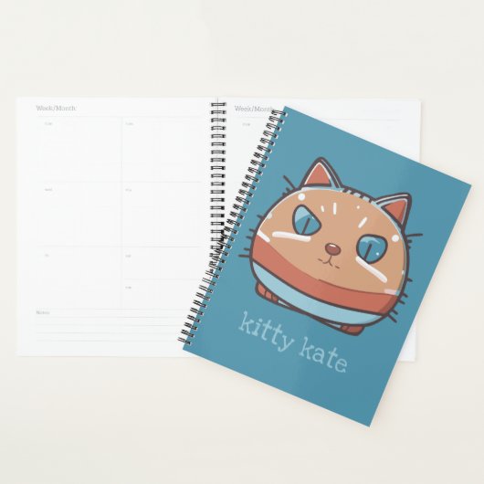 Kitty Cat Faced Planner (Display)