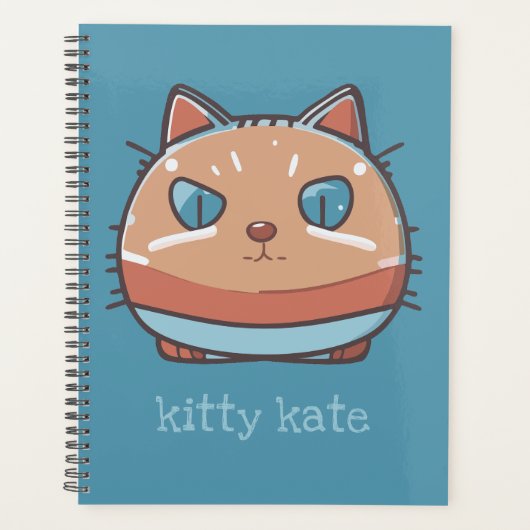 Kitty Cat Faced Planner (Voorkant)