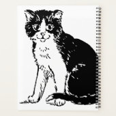 Kitty Cat Fijne Kunst Planner (Achterkant)