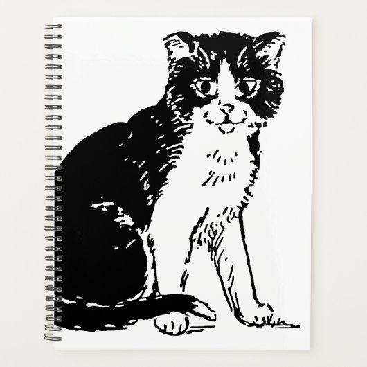 Kitty Cat Fijne Kunst Planner (Voorkant)