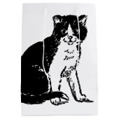 Kitty Cat Fine Art Medium Cadeauzakje (Achterkant)