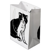 Kitty Cat Fine Art Medium Cadeauzakje (Achterkant Gekanteld)