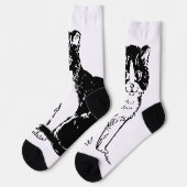 Kitty Cat Fine Art Sokken (Links)