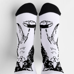 Kitty Cat Fine Art Sokken