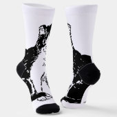 Kitty Cat Fine Art Sokken (Gebogen)