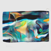 Kitty Cat Golfhanddoek (Horizontaal)