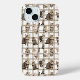Kitty Cat iPhone 15 Telefoonhoesje iPhone 15 Case