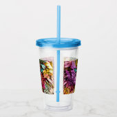 Kitty Cat Kitten Artsy Design Acryl Drinkbeker (Rechts)